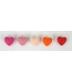 Scheepjes Set of 5 different colored silicone hearts SET 2