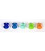 Scheepjes Set of 5 different colored silicone bunnies SET 3