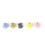 Scheepjes Set of 5 different colored silicone bunnies SET 1