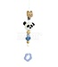 Scheepjes Set of 5 different colored silicone teethers shape flower - SET 1