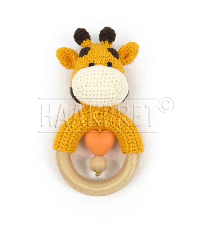 Scheepjes Set van 5 verschillende kleuren silicone konijntjes SET 2