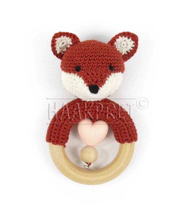 Scheepjes Set van 5 verschillende kleuren silicone konijntjes SET 2