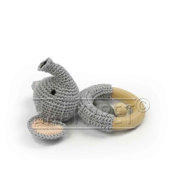 Scheepjes Set of 5 different colored silicone hearts SET 1