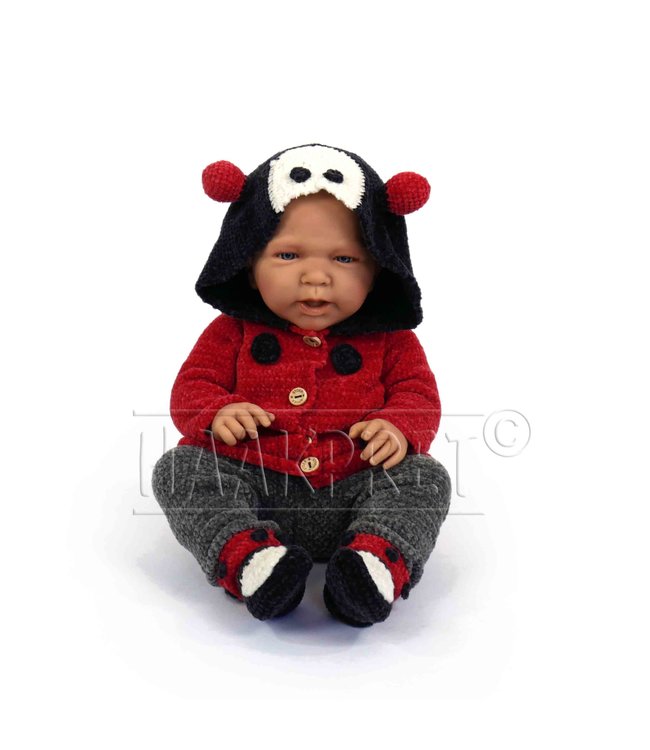 Go Handmade Geweven labels BABY LOVE - 50 x 11,5 mm - 10st