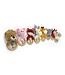 Go Handmade Balletjes met bel 24mm - 8st - grijs
