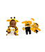 Go Handmade Bohème Velvet Fine - Giraffe Yellow