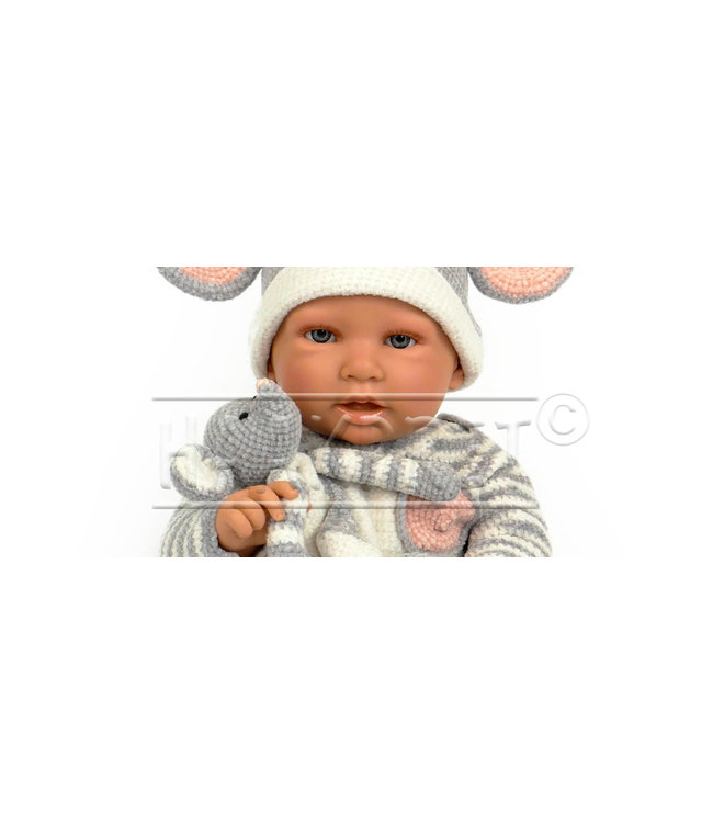 Go Handmade Bohème Velvet Fine - Grey