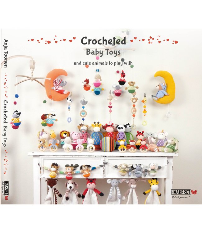Haakpret Crocheted Baby Toys - Anja Toonen  (Anglais)