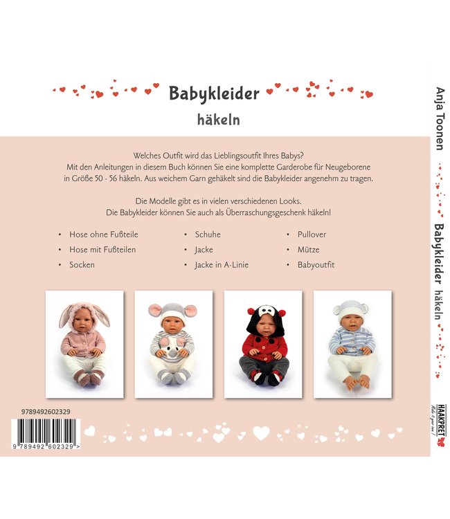 Haakpret Baby Kleider häkeln - Anja Toonen (Duits)