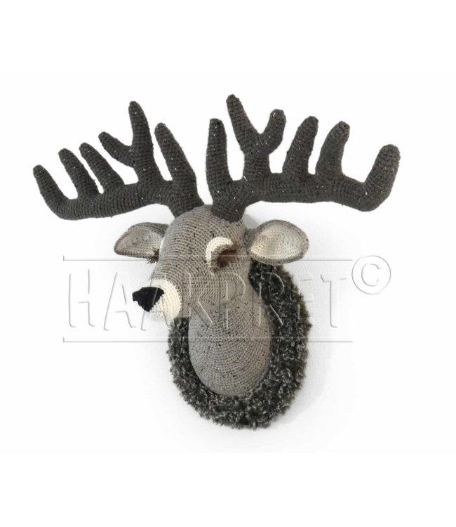 Haakpret Cupid trophy wall decoration - Englisch Häkelanleitung A5