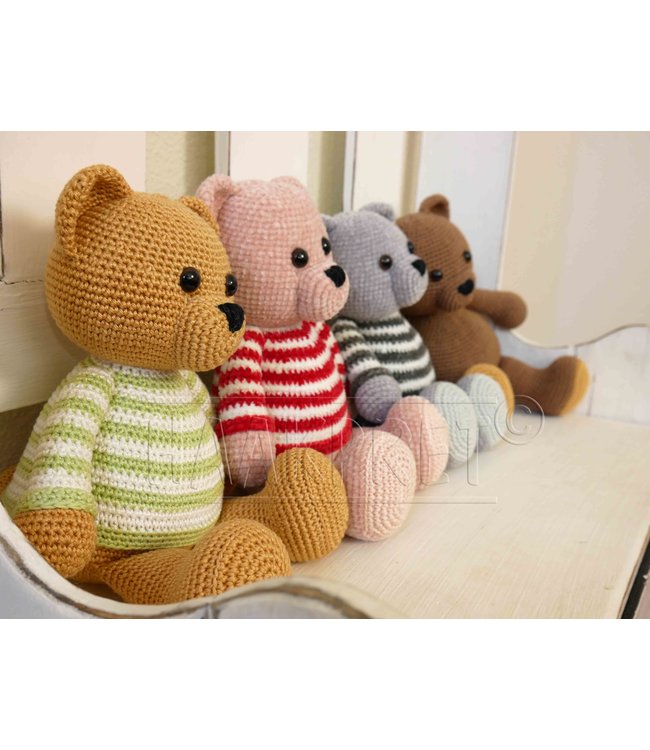 Haakpret Bobbie Beer - Dutch crochet description A5