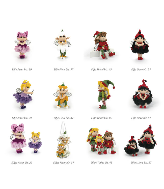 Haakpret Elfjes haken - en fabelachtige mandjes - Néerlandais