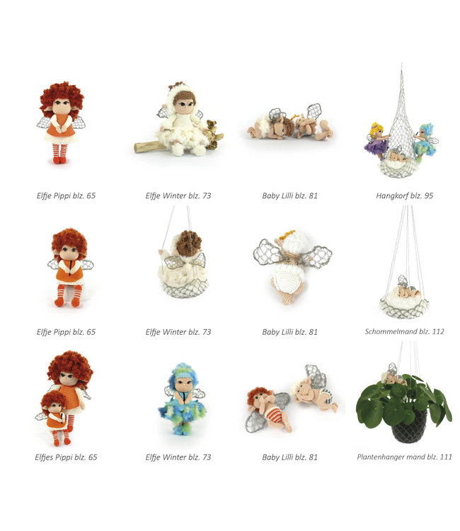 Haakpret Elfjes haken - en fabelachtige mandjes - Niederländisch