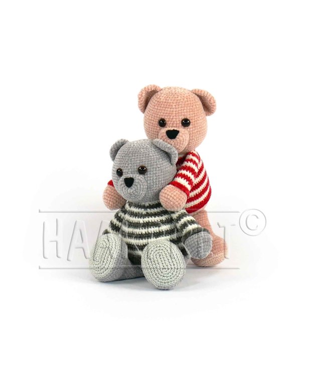 Go Handmade Bohème Velvet Fine - Light Grey