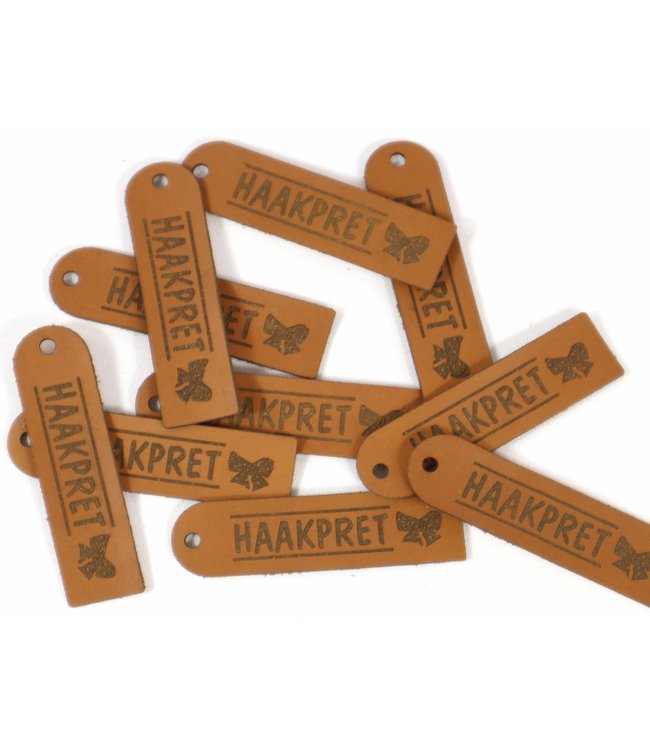 Haakpret 10 x Product-labels  Haakpret