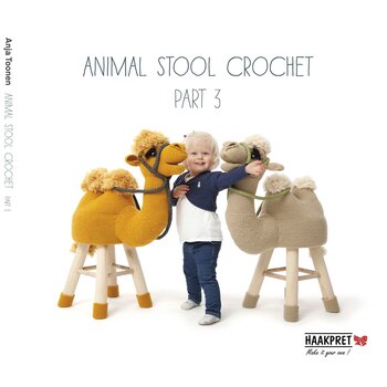 Animal Stool crochet part 3