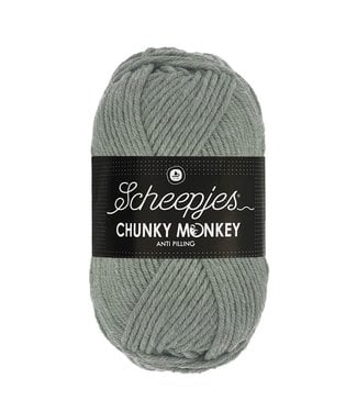 Scheepjes Chunky Monkey 100g - 1099 - Mid Grey