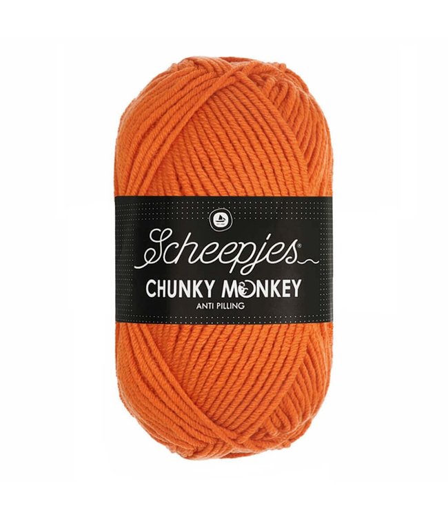Scheepjes Chunky Monkey 100g - 1711 - Deep Orange