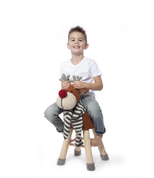 Haakpret Package Reindeer - alternative yarn without wool