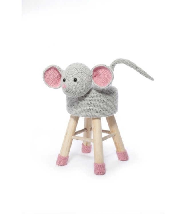 Haakpret Package Mouse - alternative yarn without wool