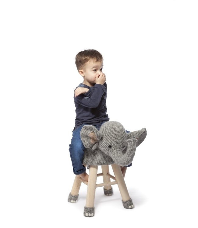 Haakpret Paket Elefant - alternatives Garn ohne Wolle