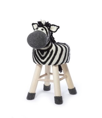 Haakpret Pakket Zebra - alternatief garen zonder wol