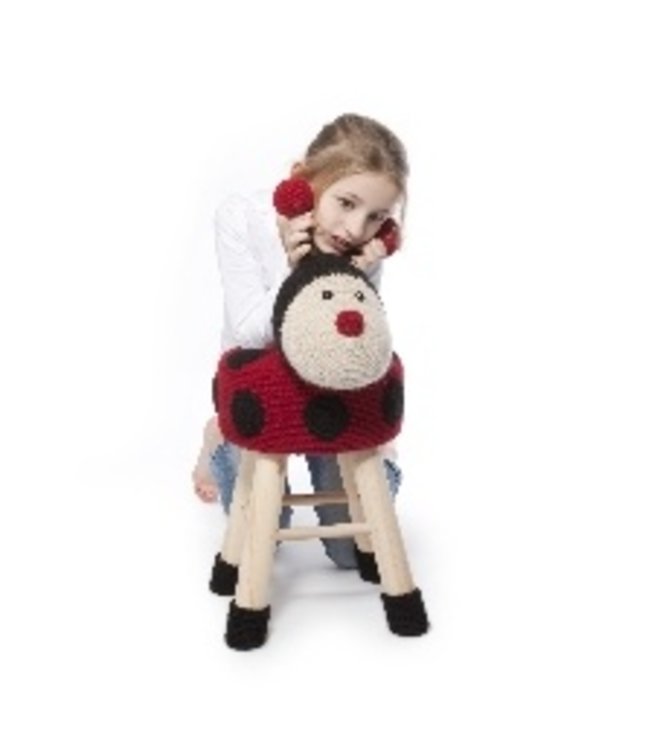 Haakpret Package Ladybug - alternative yarn without wool