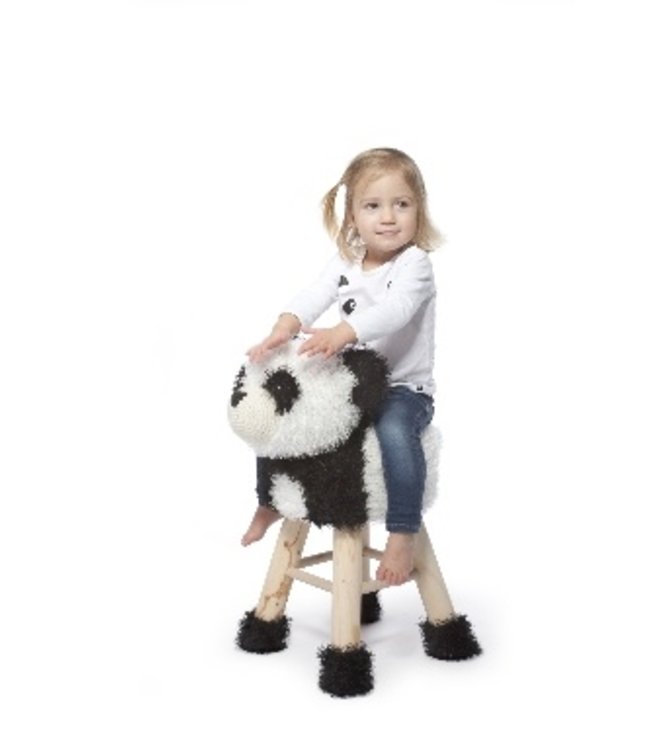 Haakpret Paquet Panda - fil alternatif 50% laine