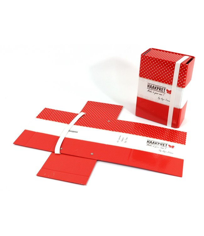 Haakpret A5 storage box for all individual designs