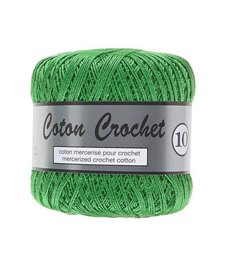 Lammy Yarns Coton Crochet no 10 - 50g - 045 groen