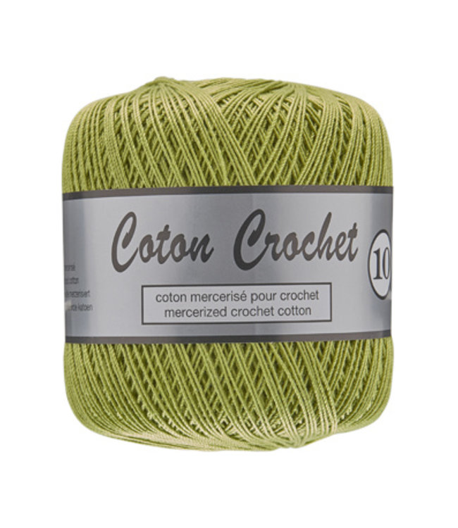 Lammy Yarns Coton Crochet no 10 - 50g - 071 groen