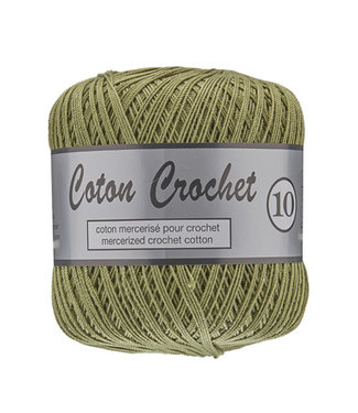 Lammy Yarns Coton Crochet no 10 - 50g - 382 groen