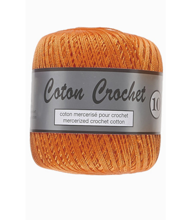 Lammy Yarns Coton Crochet no 10 - 50g - 041 oranje