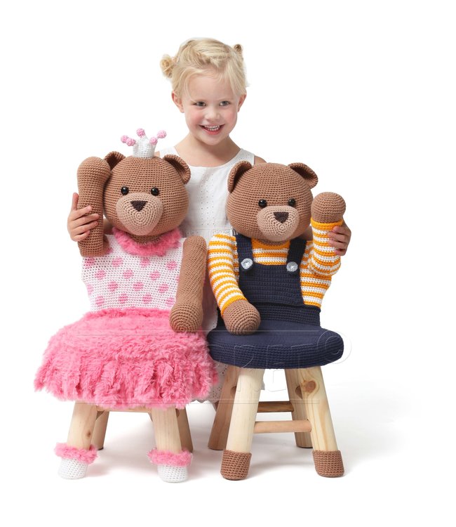 Haakpret Peuterstoelen haken  - deel 1 - Niederländisch