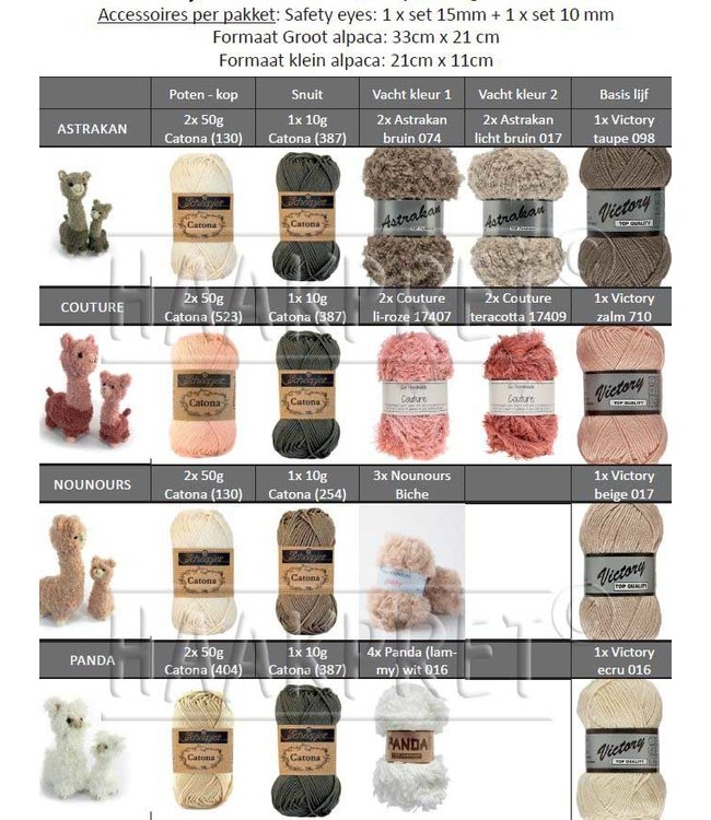 Haakpret Ontwerp Albert de Alpaca A5 (NL)