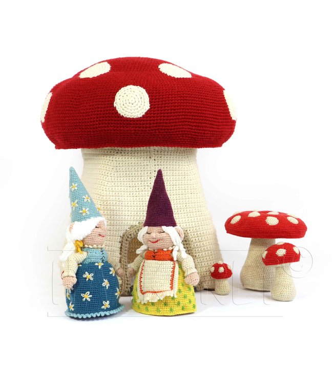 Haakpret Heinzelmännchen häkeln - Anja Toonen  (Deutsch)