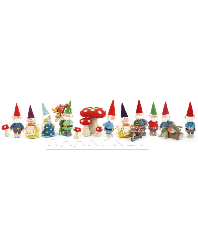 Haakpret Heinzelmännchen häkeln - Anja Toonen (Duits)