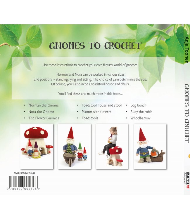 Haakpret Gnomes to crochet - Anja Toonen  (Anglais)