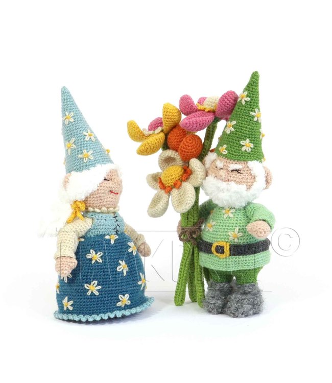 Haakpret Gnomes to crochet - Anja Toonen  (Anglais)