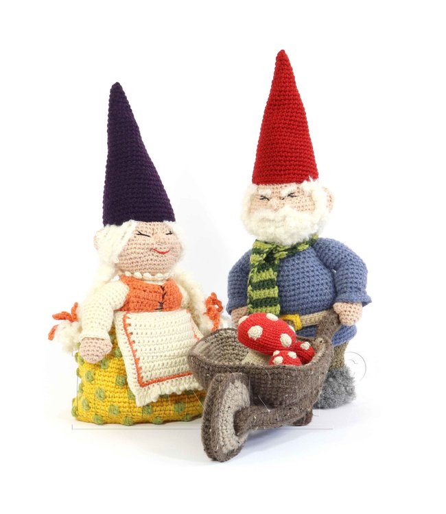 Haakpret Gnomes to crochet  - Anja Toonen  (English)