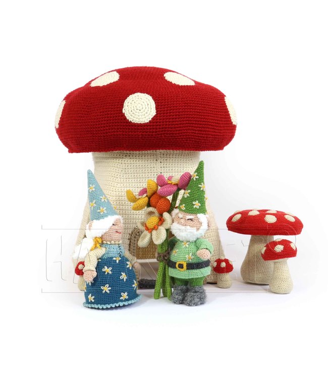 Haakpret Gnomes to crochet - Anja Toonen  (Anglais)