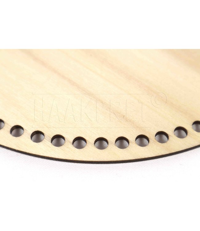Scheepjes Fond en bois avec trous 22cm