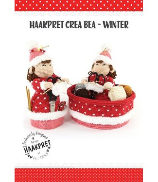 Haakpret Haakpret Crea Bea - winter  design (Néerlandais)