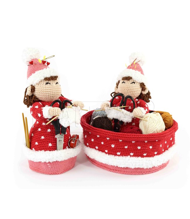 Haakpret Haakpret Crea Bea - winter  Design Dutch