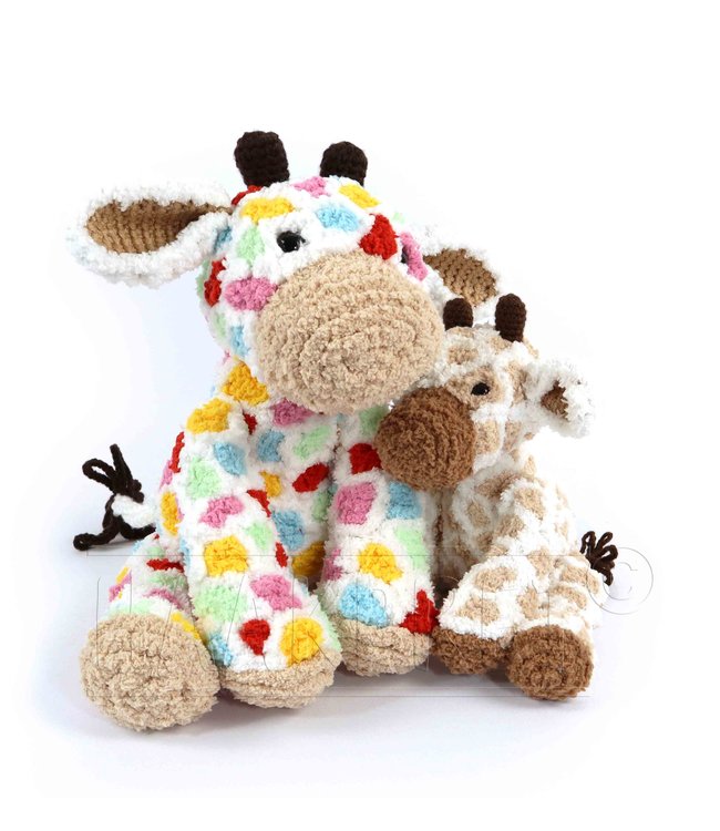 Haakpret Girall Giraffe Design A5 (Dutch)   - Anja Toonen
