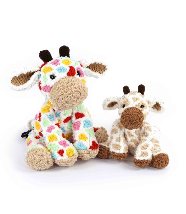 Haakpret Girall Giraffe  A5 werkbeschrijving - Anja Toonen