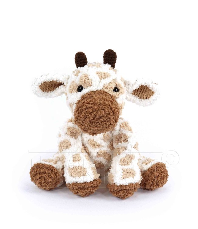 Haakpret Girall Giraffe  Häkelanleitung A5 (Niederländisch)  - Anja Toonen
