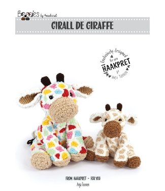 Haakpret Girall Giraffe Design A5 (Dutch)   - Anja Toonen