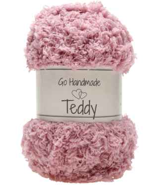 Go Handmade Teddy - Old Rose