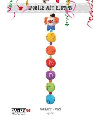 Haakpret Clown Mobiel A5 - allemand